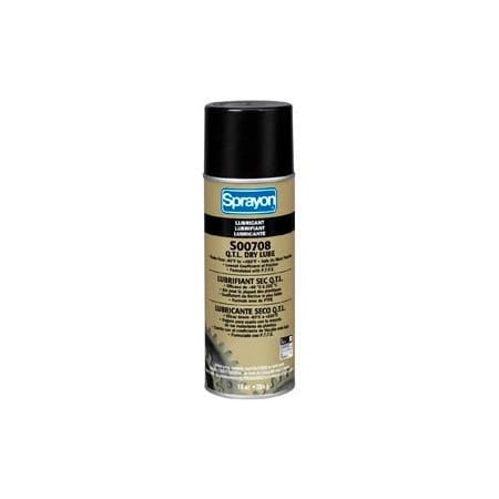 Krylon Sprayon LU708 High Performance Dry Lubricant, 10 oz. Aerosol Can - SC0708000 SC0708000